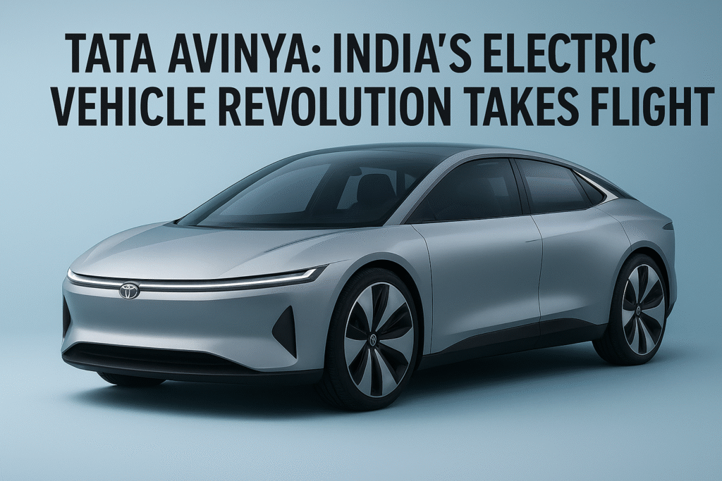Tata Avinya: India’s Electric Vehicle Revolution Takes Flight