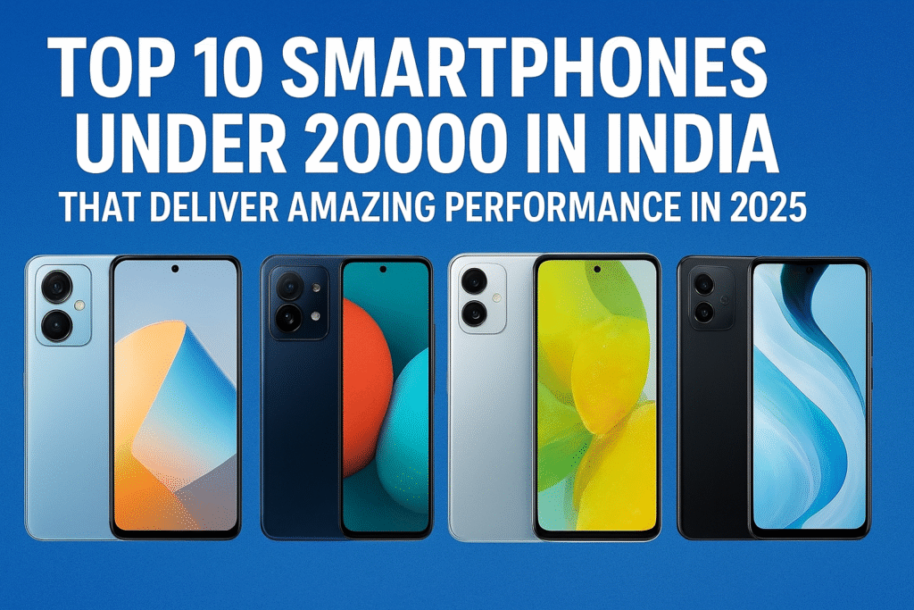 Top 10 Smartphones Under 20000 in India That Deliver Amazing Performance in 2025