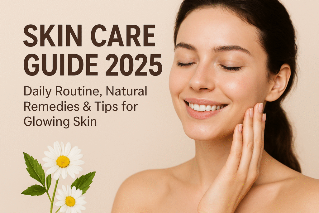 Skin Care Guide 2025: Daily Routine, Natural Remedies & Glowing Skin Tips