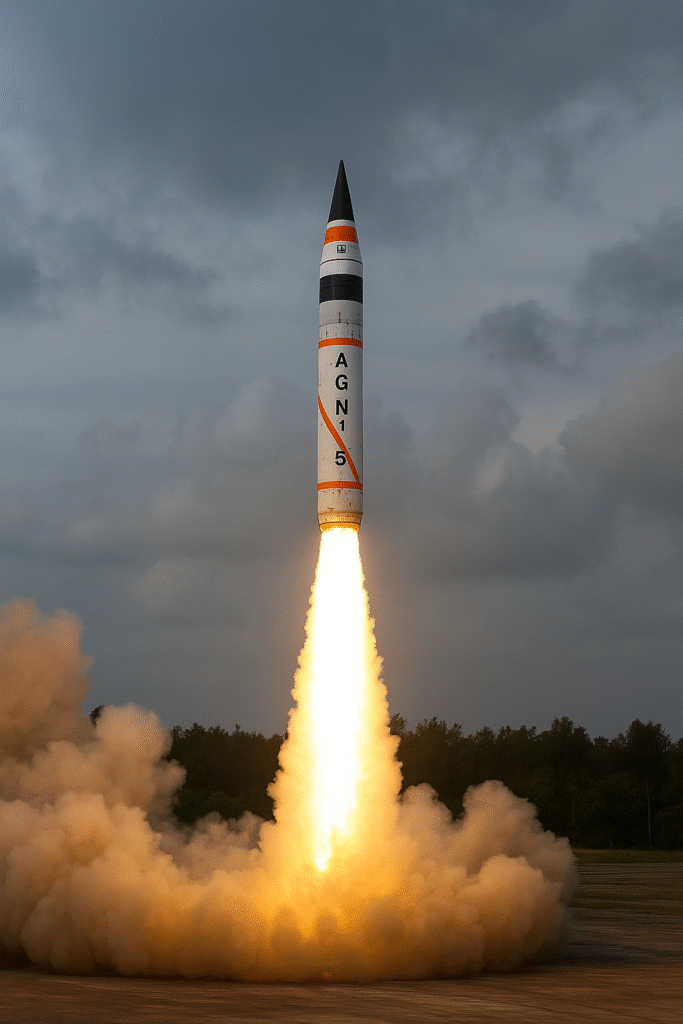 Agni-5 Ballistic Missile: India’s Nuclear-Capable Strategic Weapon