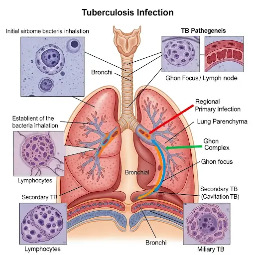 Tuberculosis (TB): Causes, Symptoms, Treatment, Diet & Global Impact