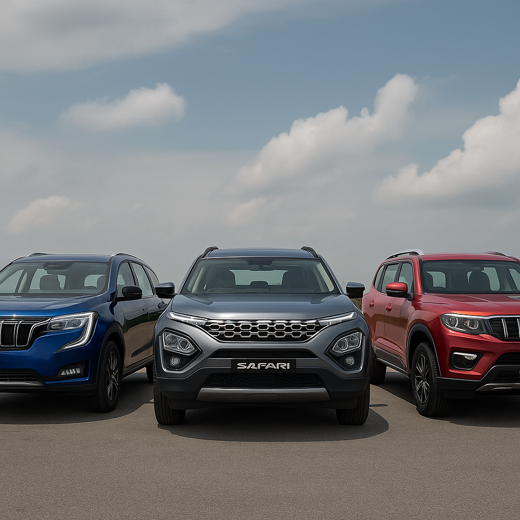 Mahindra XUV700 vs Tata Safari 2025 vs Mahindra Scorpio N: Which SUV Suits You Best?