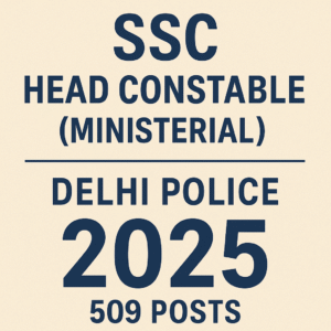 SSC Head Constable 2025