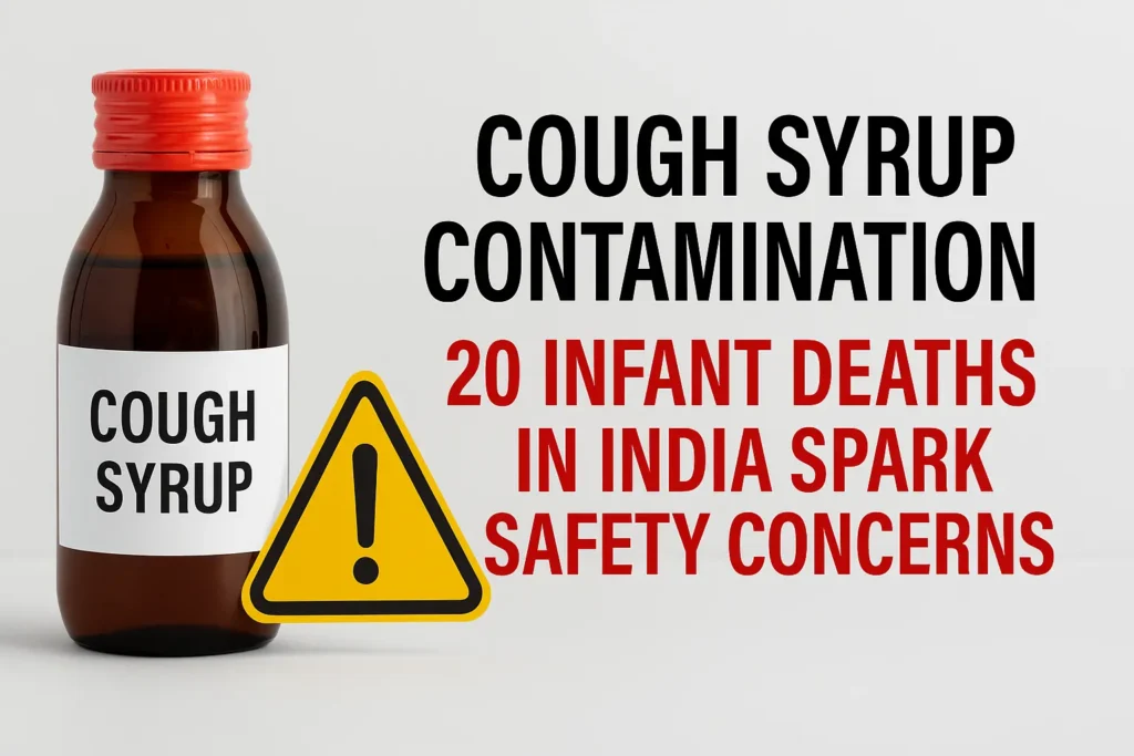 Cough Syrup Contamination: 20 Infant Deaths in India Spark Safety Concerns