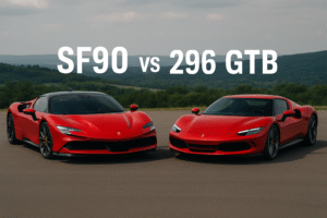 Ferrari SF90 vs 296 GTB