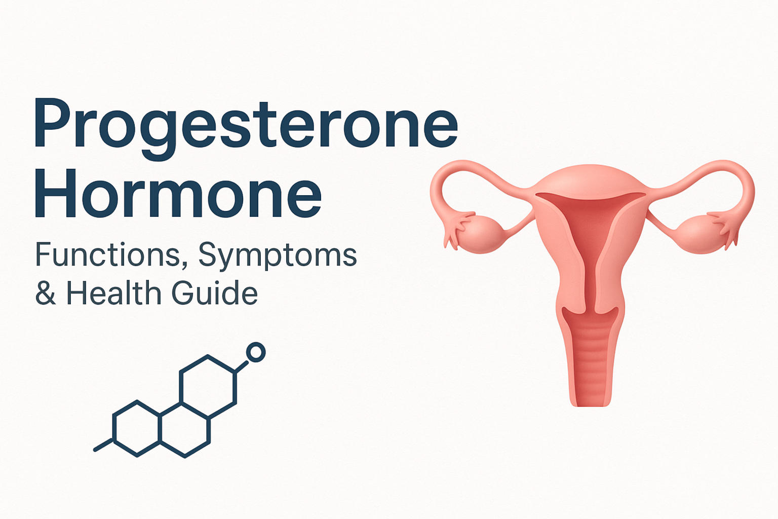 Progesterone Hormone: Functions, Symptoms & Health Guide