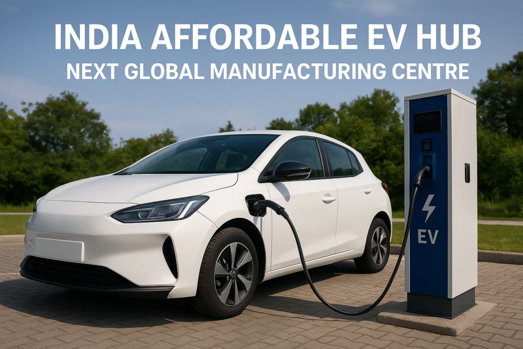India affordable EV hub: Next global manufacturing centre