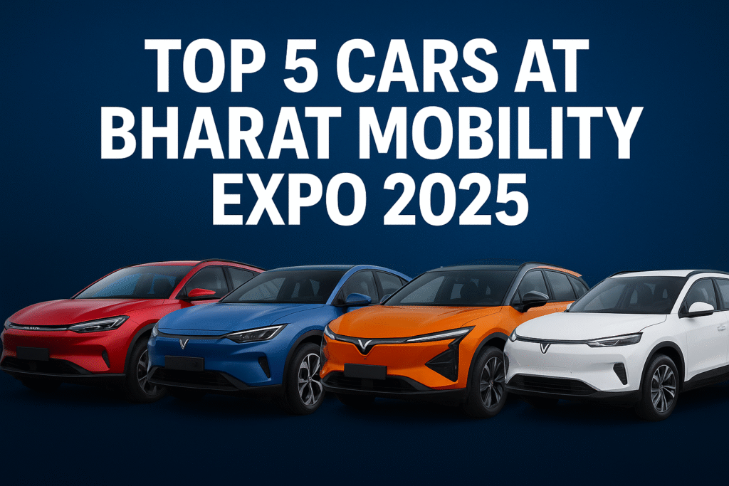 Top 5 Cars at Bharat Mobility Expo 2025: Future of Indian EVs