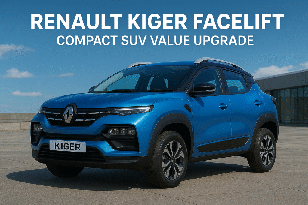 Renault Kiger facelift – Compact SUV Value Upgrade