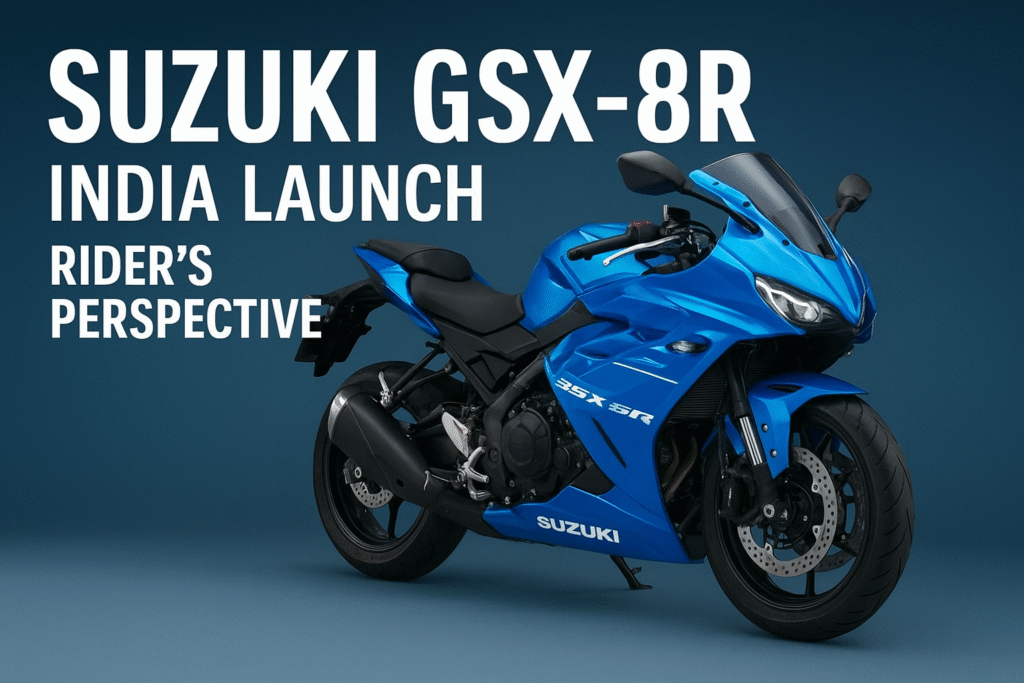 Suzuki GSX-8R India launch – Rider’s perspective
