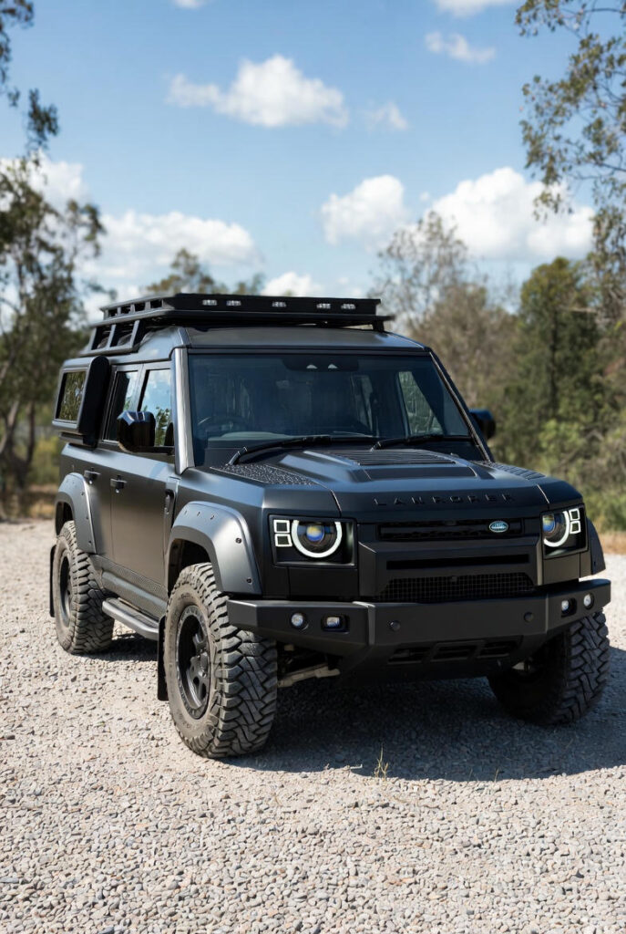 Land Rover Defender Octa Black: Ultra-Luxury Off-Road SUV