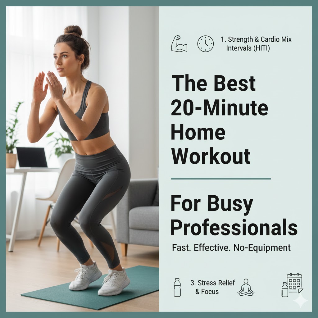 20-Minute Home Workout for Busy Professionals: Fast Results